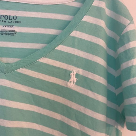 Ralph Lauren Polo V Neck Top - Picture 4 of 4